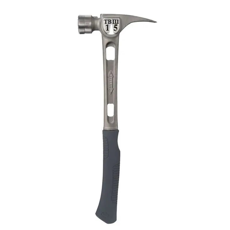 Stiletto Ti-Bone Iii Hammer – Milled Face With 18-Inch Curved Handle 1