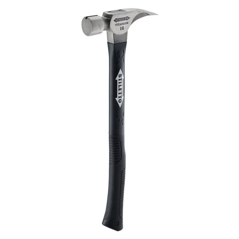 Stiletto Ti16Mc-F Fiberglass Hammer With Milled Face And Curved Claw 1