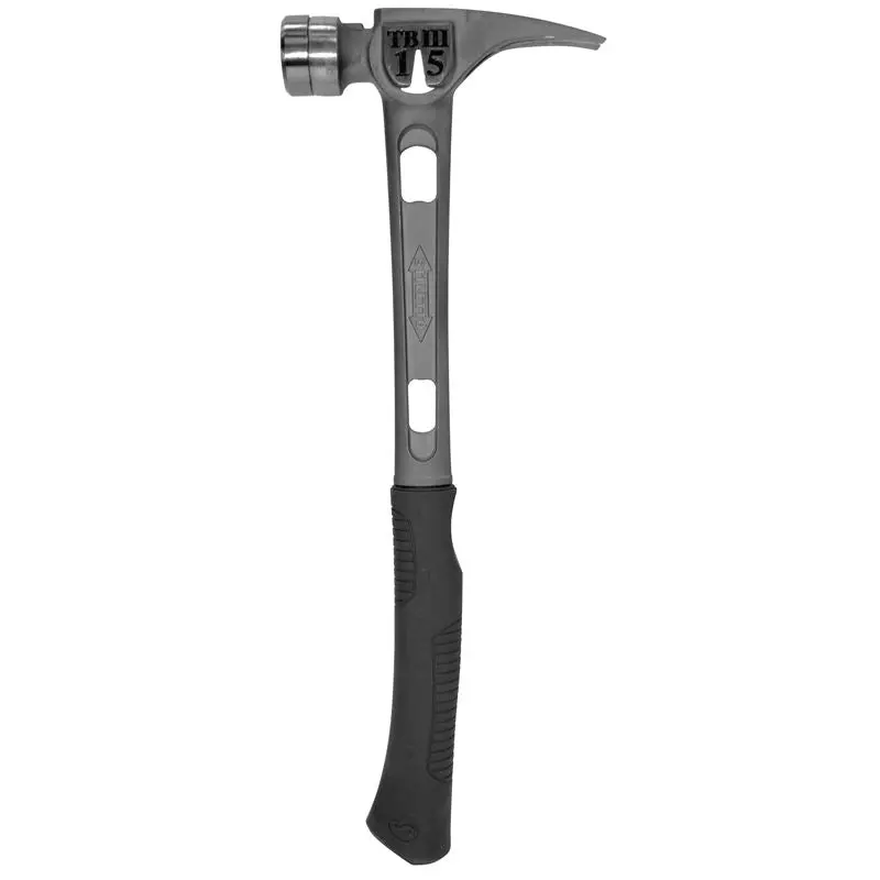 Stiletto Tibone 3 15 Oz Framing Hammer With Smooth Face & Ergonomic Curved Handle 1