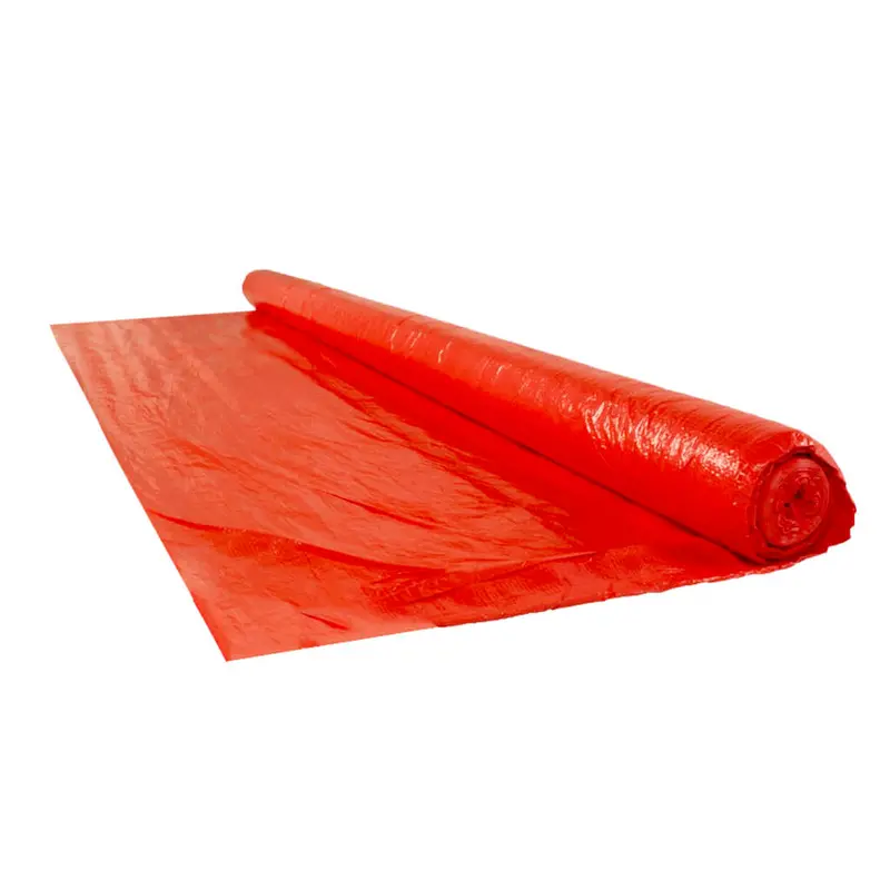 Stinson 532030 Orange Tarpaulin Roll — 12 Ft X 100 Ft, Heavy-Duty Polyethylene 1