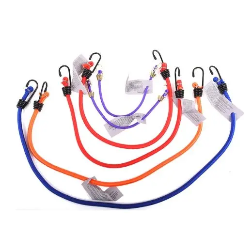 Stinson Cargo Assorted Bungee Cord Set – 6-Pack Multi-Size Elastic Straps 1
