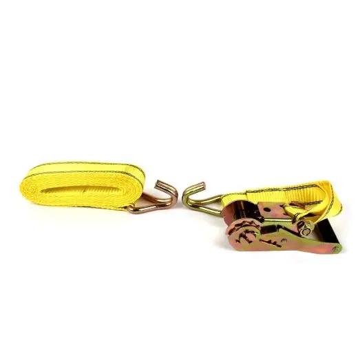 Stinson Cargo Heavy-Duty Ratchet Strap With J-Hooks – 1.5-Inch Wide, 15-Foot Length, 1670-Pound Capacity 1