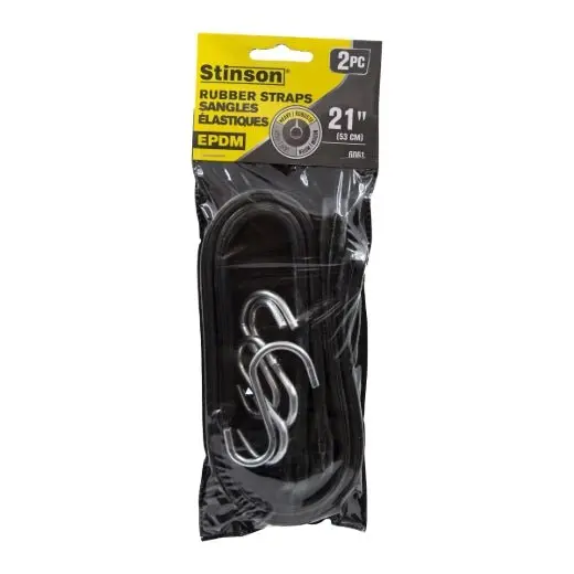 Stinson Dual-Pack Epdm Flat Stretch Straps – 3/4-Inch X 21-Inch Versatile Securing 1