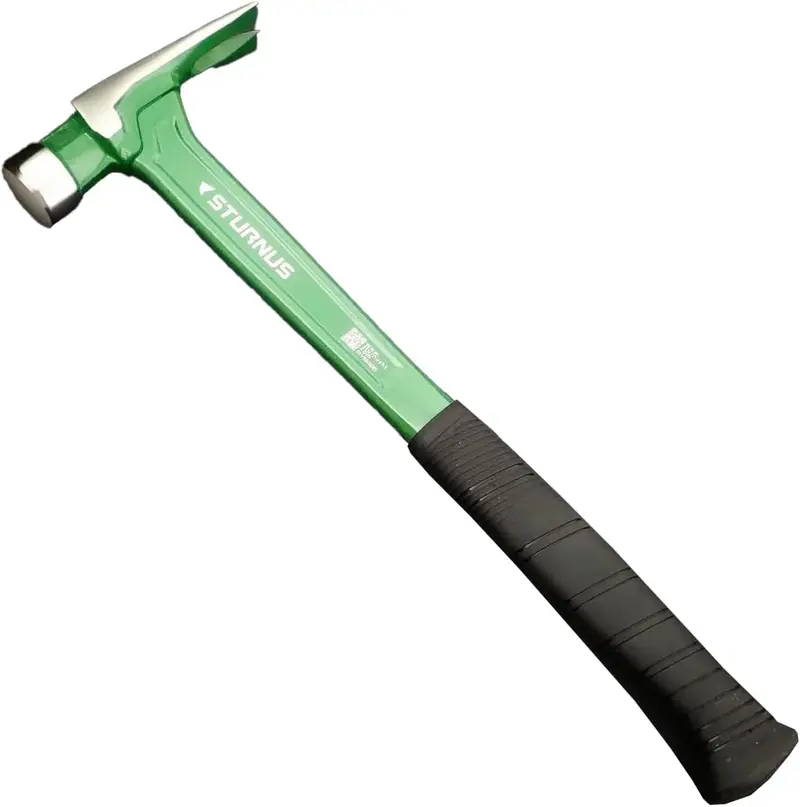 Sturnus Green Velocity Rip Claw Hammer – 13 Oz, Long Handle, Smooth Face 1