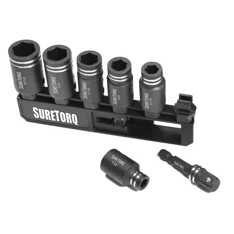 Suretorq 7-Piece Sae (Imperial) Impact Socket Set 1
