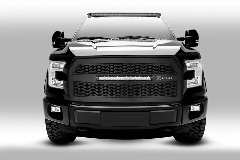 T-Rex Z335731-Kit-C Curved 50" Led Light Bar Roof Mount Kit For Ford F-150 1
