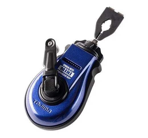 Tajima Chalk-Rite Mini Cr802Sfb – Compact, One-Handed Chalk Line Dispenser 1