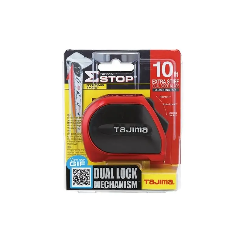 Tajima Sigma Stop Tape Measure – 10 Ft Lightweight Sae-Only Option 1