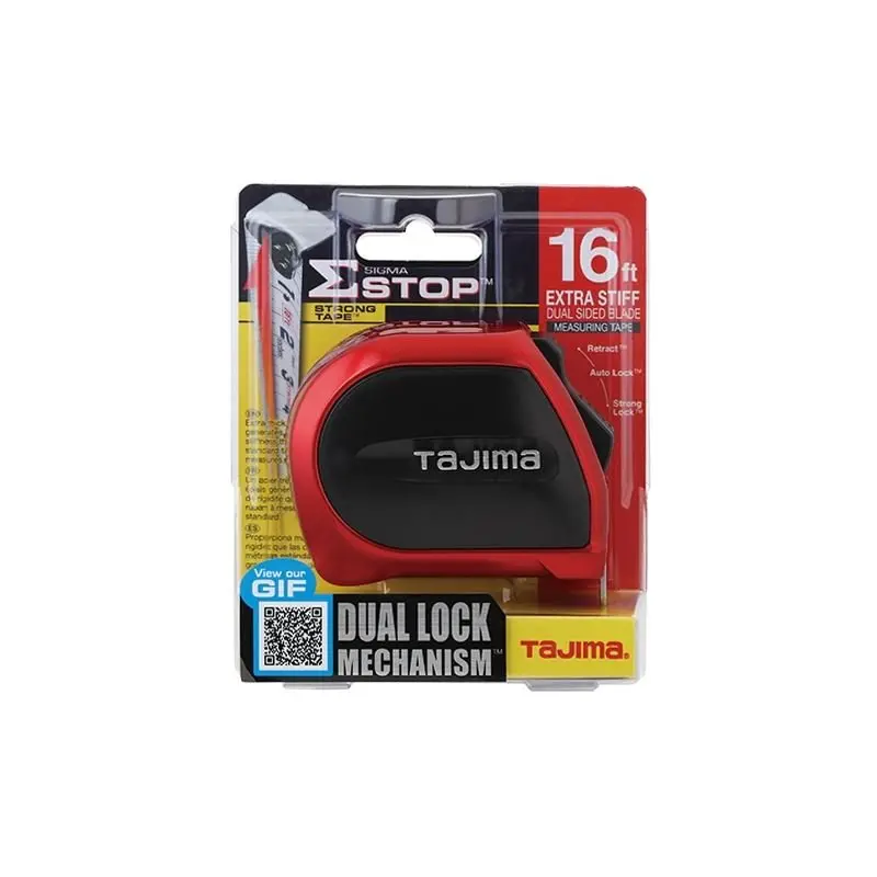Tajima Sigma Stop Tape Measure – 16 Ft Compact Sae-Only Design 1