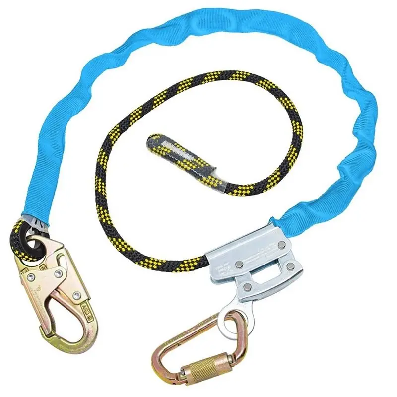 Toolway Work Positioning Lanyard With Integrated Rope Grab – Model 105717 1