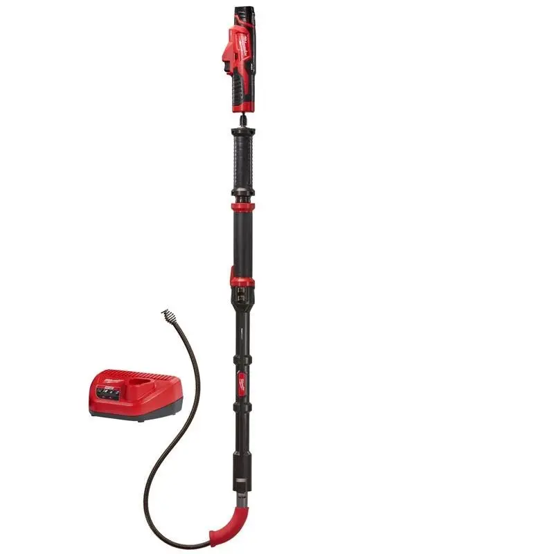 Trapsnake M12 12V Cordless Toilet Auger Kit – 6 Ft. Lithium-Ion Powered 1
