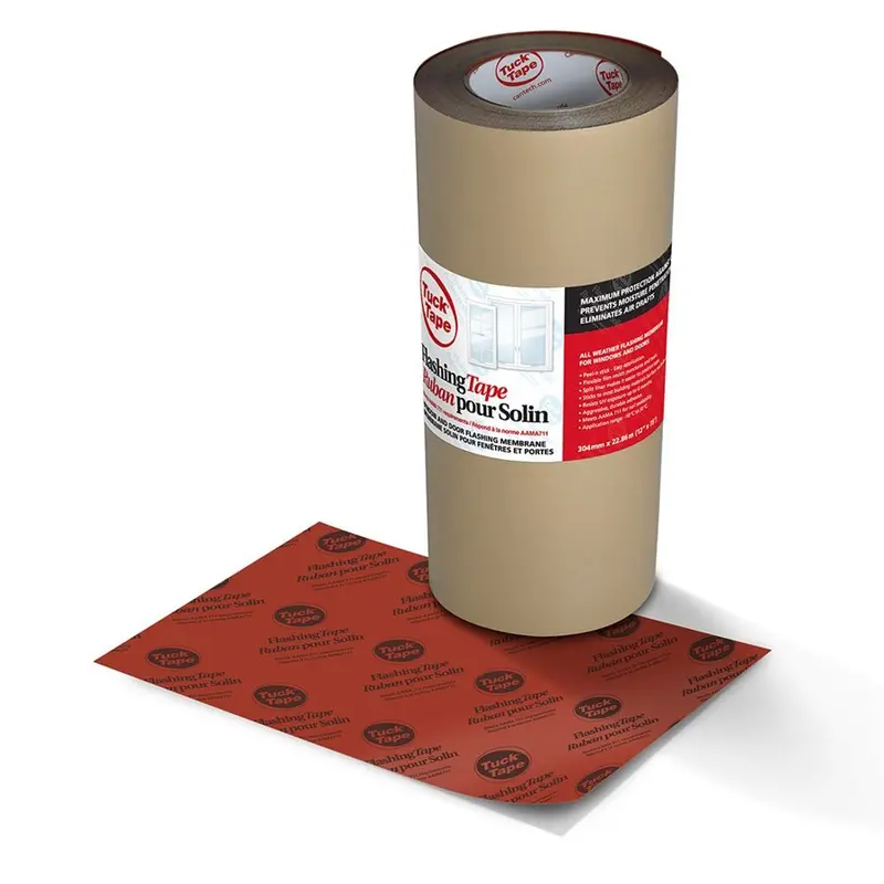 Tuck Tape Flashing Tape – 9" × 75 Ft, Heavy-Duty Self-Adhesive Sealing Film 1