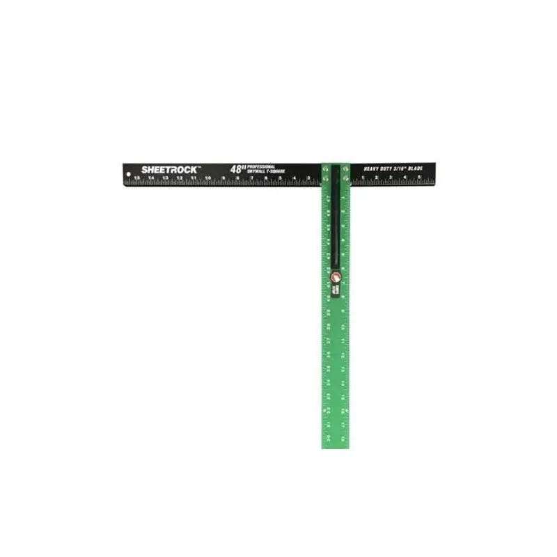 Usg 340416 48-Inch T-Square – Precision Aluminum Framing Square In Green Coating 1