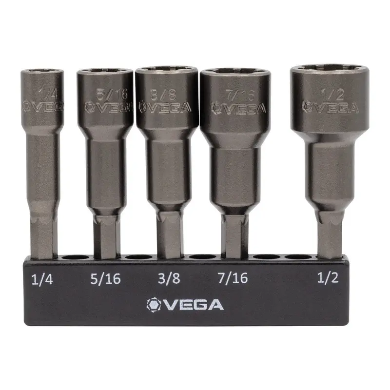 Vega 165Be5S Impact Bolt Extractor Kit – 5-Piece Set 1