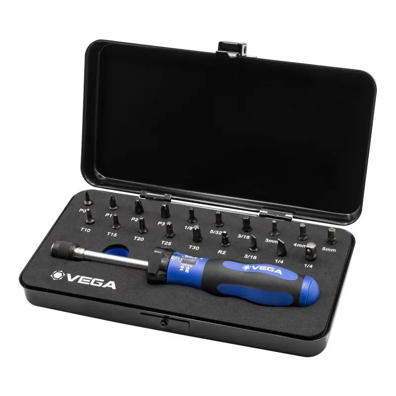 Vega Tls-20 Adjustable Torque-Limiting Screwdriver Set For Precision Fastening 1