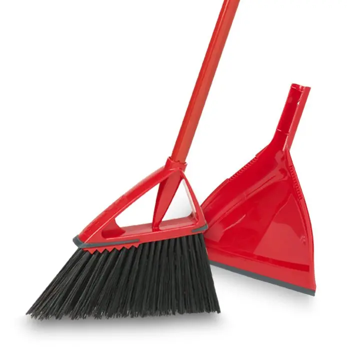 Vileda Oskar Broom And Dustpan Set – Integrated Design 1