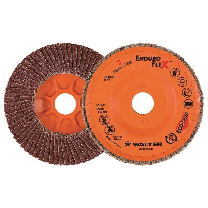 Walter Enduro-Flex 5" Blending Disc – Grade 40, Model 15R504 1