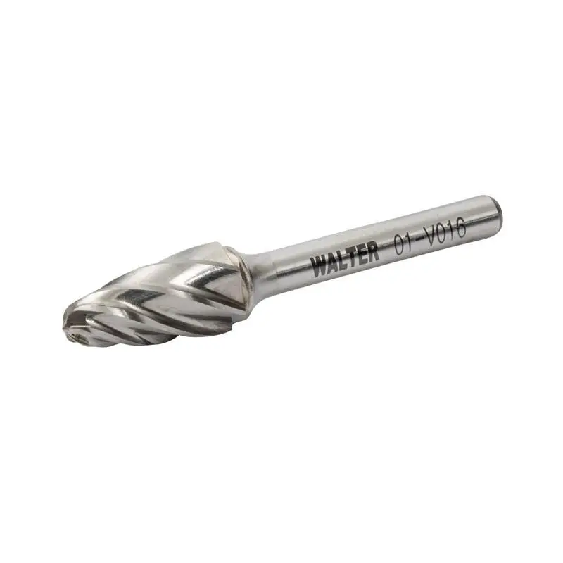 Walter Sf-3 Double-Cut Carbide Burr — 1/4" Shank 1
