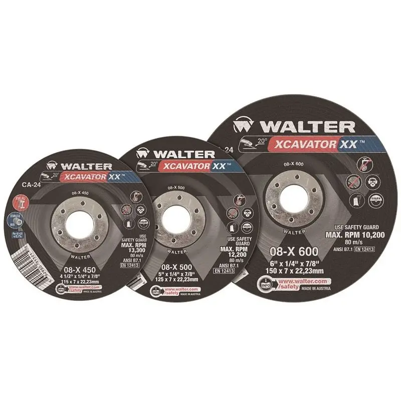 Walter Xcavator Xx 5" X 1/8" X 7/8" Grinding Wheel 1