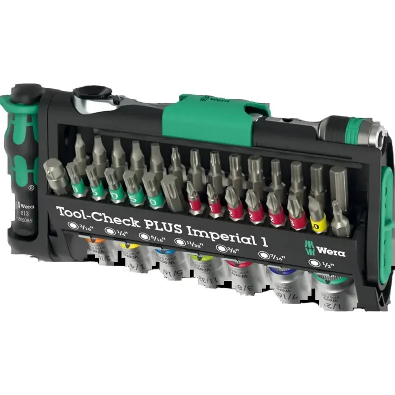 Wera Tool-Check Plus Imperial Screwdriver Set – 1 To 39 Pieces (Model 05049060001) 1