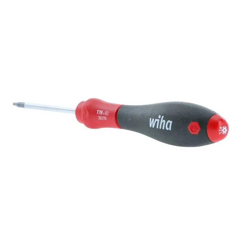 Wiha T7S Security Torx Screwdriver With Softfinish Grip 1