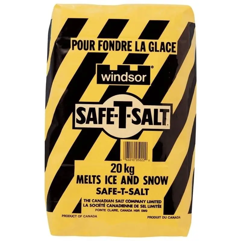 Windsor Safe-T-Salt – 20 Kg Non-Corrosive Ice Melter Bag 1