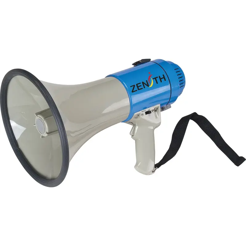 Zenith Portable Megaphone – 25W Amplified Sound With Up To 1-Mile Broadcast Range 1