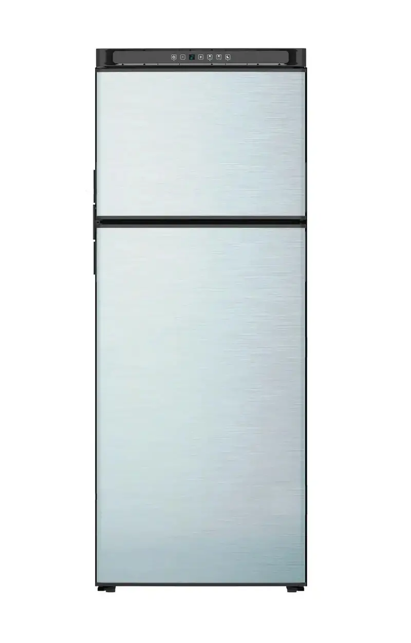 12V Dc Portable Refrigerator – 10-Cubic-Foot Capacity, Right-Hand Door, Stainless Steel Finish 1