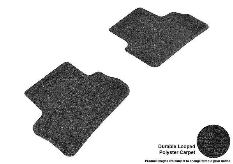 3D Maxpider Classic Black Rear Floor Mats (2-Piece Set) – Limited Stock Available 1