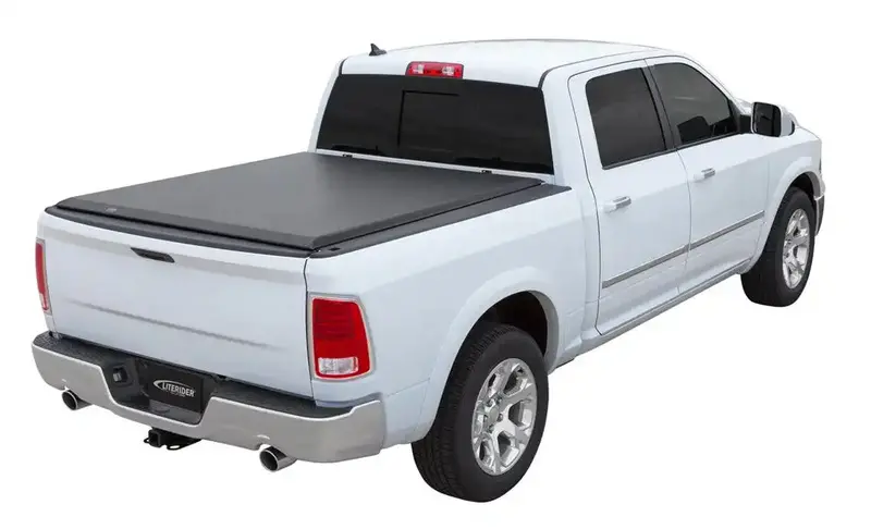 Access Literider Soft Roll-Up Tonneau Cover — Fits 2002–2008 Dodge Ram 1500 & 2003–2009 Ram 2500/3500 (8-Foot Bed) 1