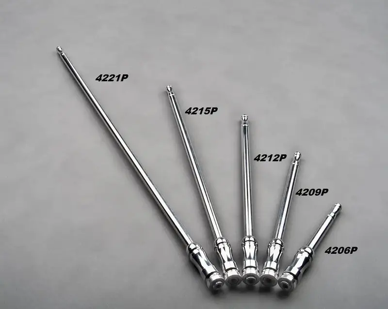 All Sales 'The Big Stick' Universal 9-Inch Polished Aluminum Driveshaft Coupler 1