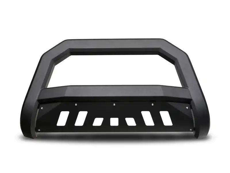 Armordillo Ar Series 7174245 Bull Bar – Matte Black Aluminum With Skid Plate For 2003–2008 Honda Pilot 1
