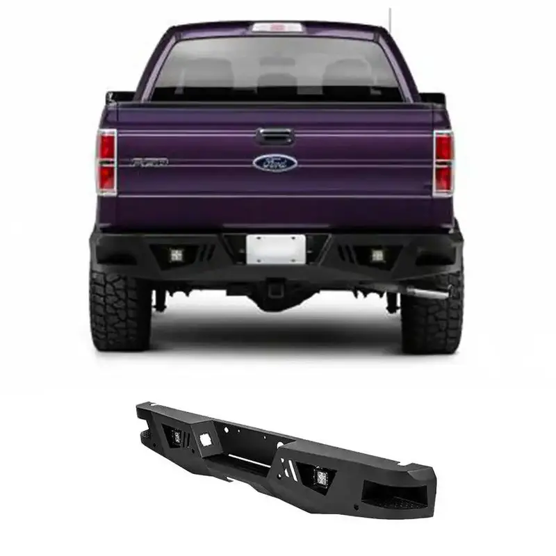 Black Horse Off Road Arb-F106-Kit Heavy-Duty Rear Bumper – Bolt-On Armor For Trail-Ready Trucks 1
