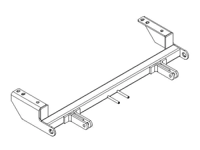 Blue Ox Bx3761 Base Plate Kit For Tow Bar Installation 1
