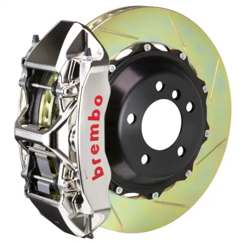 Brembo Gtr Big Brake Kit – Front Slotted Two-Piece Rotors (380X32Mm) For 2005–2014 Mustang Gt (Non-Abs) 1