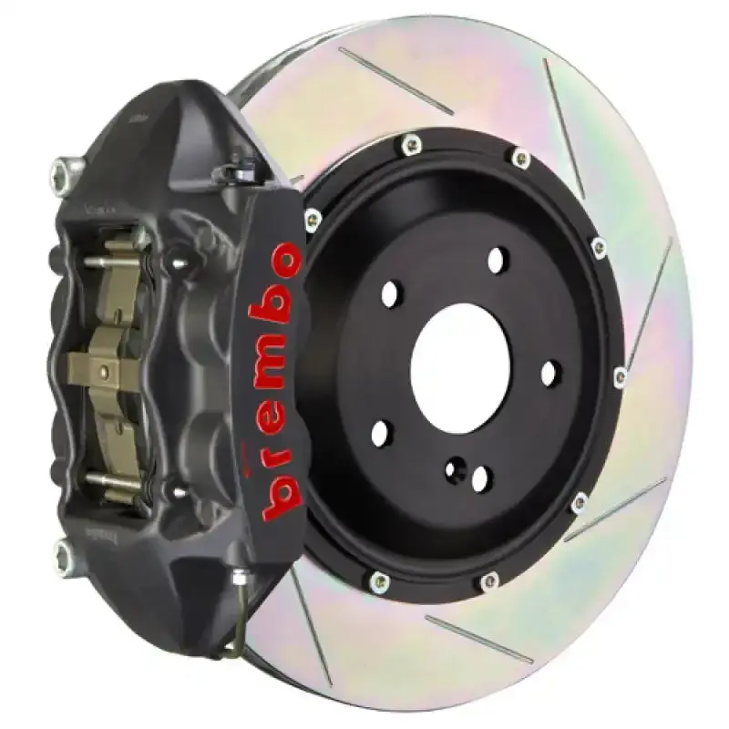 Brembo Gts Rear Big Brake Kit For 2008–2014 Mercedes-Benz C63 Amg – 345X28Mm Slotted Rotors, 4-Piston Calipers 1