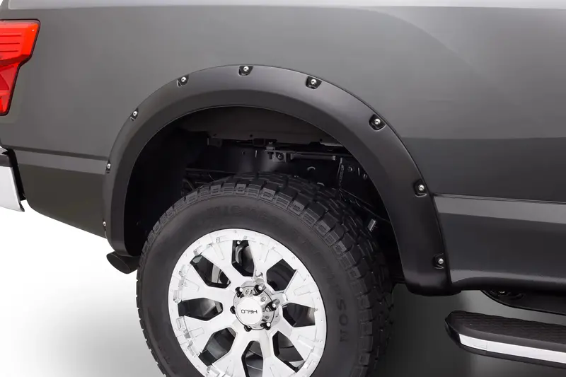 Bushwacker Pocket-Style Rear Fender Flares For 2004–2015 Nissan Titan 1