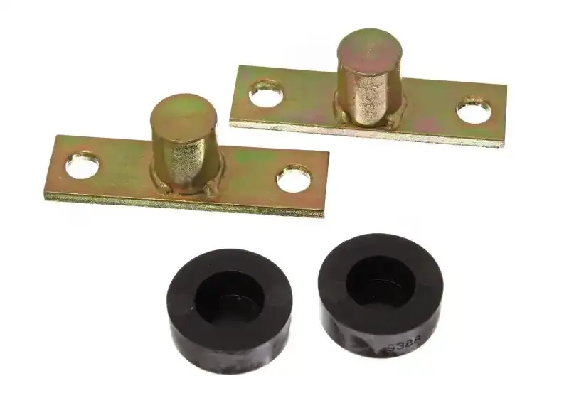 Energy Suspension Tailgate Hinge Kit – Black Polyurethane Bushings & Brackets For 1966–1977 Ford Bronco 4Wd 1
