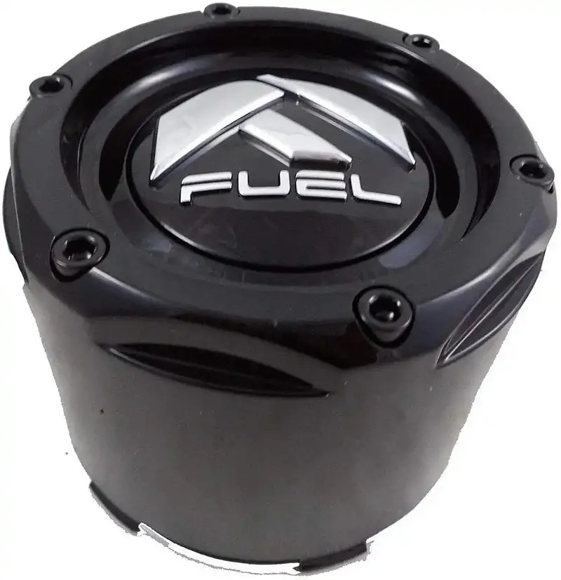 Fuel Off-Road Snap-In Wheel Center Cap – Gloss Black For 8×6.5" Bolt Pattern (3.5" Bore) 1