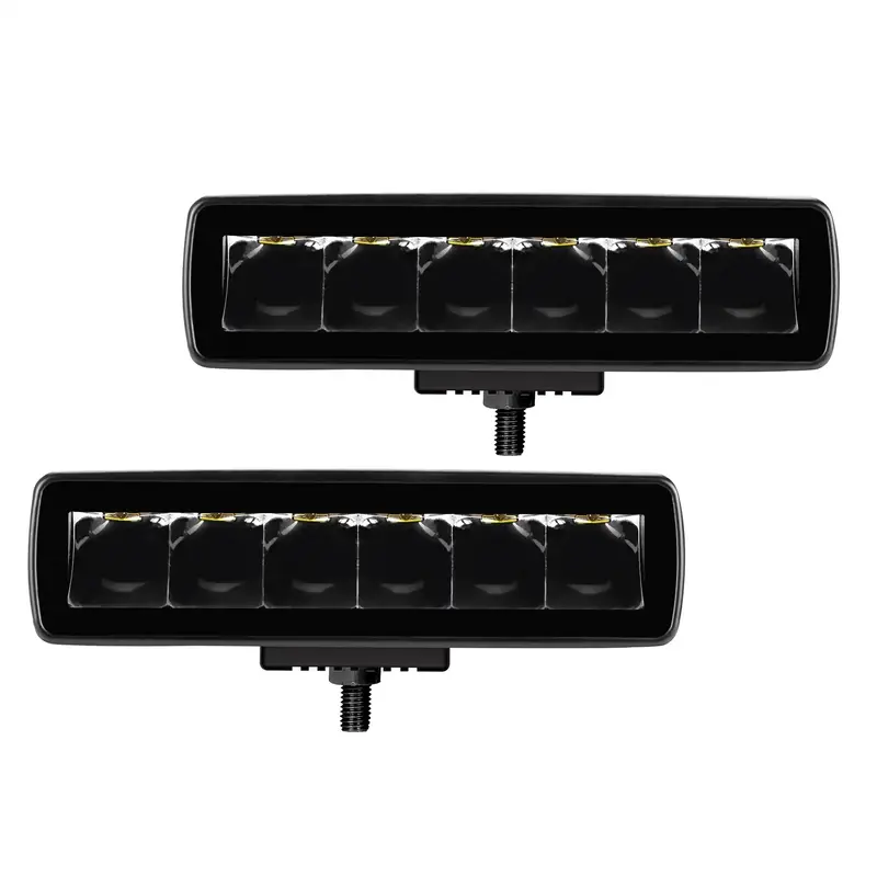Go Rhino 750300621Sbs Blackout Series Sixline Spot Light Kit (Pair) 1
