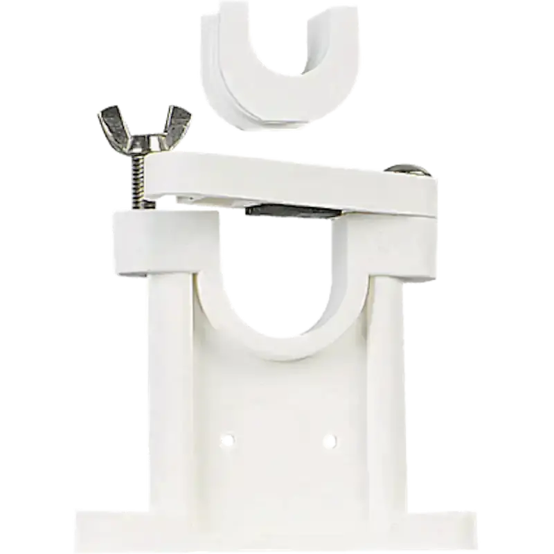 Heavy-Duty Plastic Upper Bracket – Compatible With 1" To 1.5" Outer Diameter Tubing 1