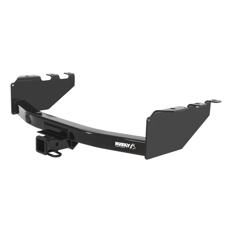 Husky Towing Square Tube Dual Receiver Hitch – 6,000 Lb Tow Capacity, 600 Lb Tongue Weight 1