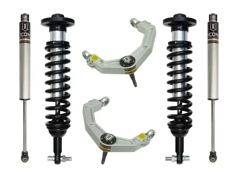 Icon Vehicle Dynamics Frdk_K93072 Stage 2 Suspension System For 2014 Ford F-150 2Wd (0–2.63" Lift) With Billet Upper Control Arms 1