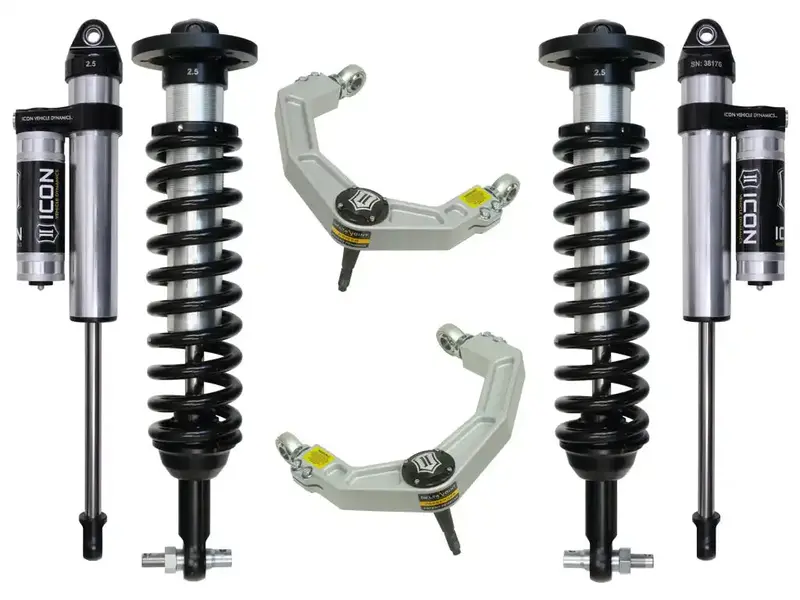 Icon Vehicle Dynamics Stage 3 Lift Kit For 2015–2020 Ford F-150 2Wd With 0–3" Front Rise And Billet Upper Control Arms 1