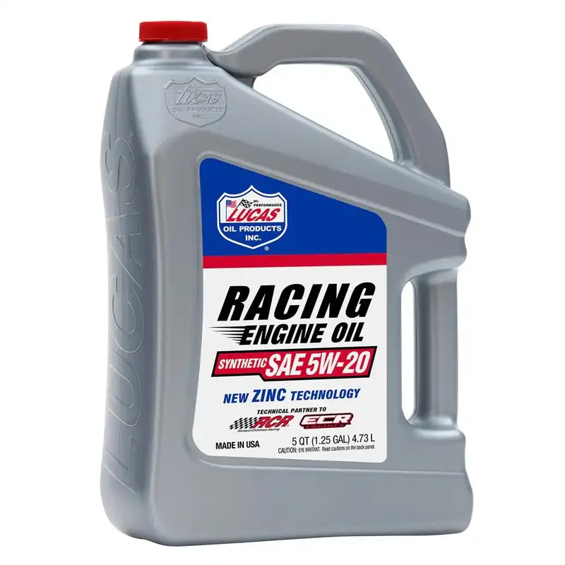 Lucas Oil 10884 Synthetic 5W-20 Motor Oil – Formulated For High-Performance & Racing Applications 1