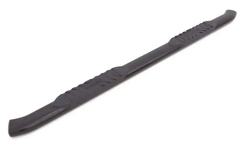 Lund 5-Inch Oval Curved Nerf Bars With Mounting Brackets – Black Stainless Steel (Part 24282093) 1