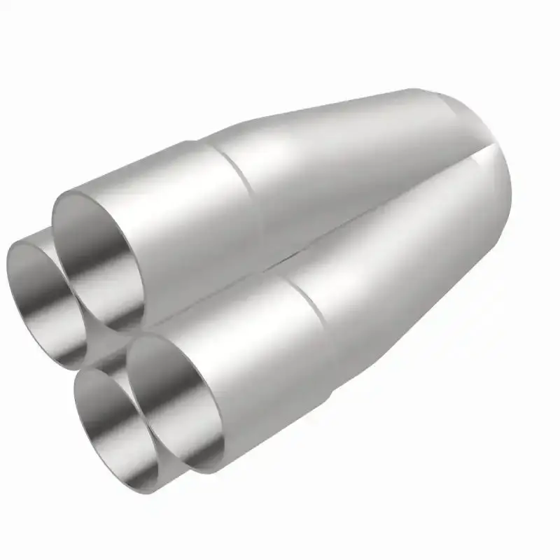 Magnaflow Collector Merge Pipe — 1.75" X 3" Stainless Steel Exhaust Adapter 1