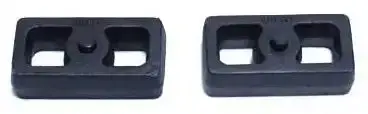 Maxtrac 810010 Cast Lift Block Kit – Durable Rear Axle Spacers For Truck Leveling And Suspension Enhancement 1