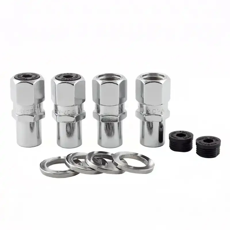Mcgard Drag Racing Hex Lug Nuts – Chrome-Finished, 7/16-20 Thread, 1.86-Inch Shank (4-Pack) 1