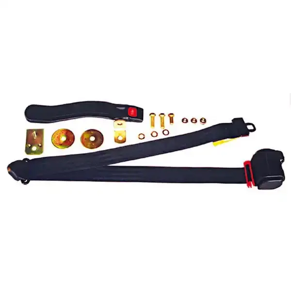 Omix-Ada Universal 3-Point Seat Belt Assembly – Dot-Compliant, Adjustable Shoulder & Lap Configuration 1